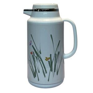 Vintage Mikasa Carafe Metro Sketch Book Bob Van Allen Insulated Hot Coffee Water